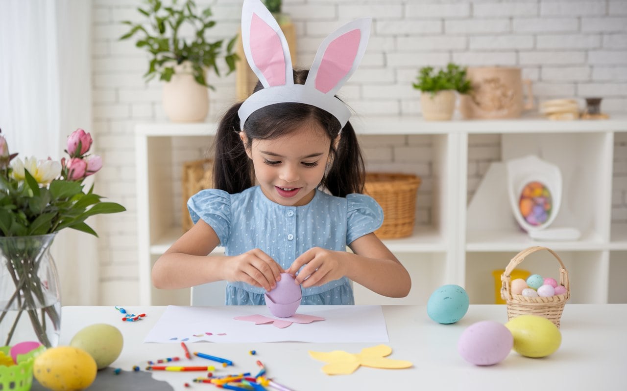 + Easy Easter Crafts for Kids: Bunnies, Eggs & Animals